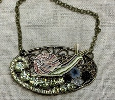 Snail necklace chain for sale  Lancaster