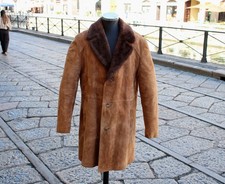 Cappotto pelle scamosciato usato  Milano