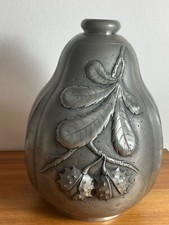 Jugendstil zinnvase blätter gebraucht kaufen  Langenhagen