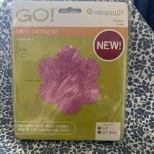 Accuquilt flower die for sale  AUCHTERARDER