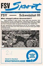 Fussball programmheft liga gebraucht kaufen Fussball programmheft liga gebraucht kaufen  Wiesenbach