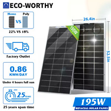 Eco worthy bifacial for sale  UK