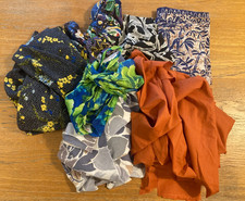 Fabric material cuts for sale  LONDON