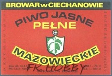 Używany, Poland Brewery Ciechanów Mazowieckie Beer Label Bieretikett Cerveza ci45.3 na sprzedaż  PL