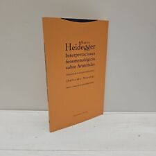 Usado, Interpretaciones Fenomenológicas Sobre Aristóteles By Martin Heidegger comprar usado  Enviando para Brazil