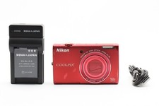 [Excelente] Câmera Digital Nikon COOLPIX S6200 16.0MP Vermelha Do Japão #2494300, usado comprar usado  Enviando para Brazil