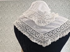 Antique lace fichu for sale  CREWKERNE
