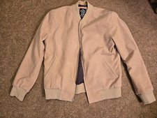 Suede jacket mens for sale  Clark