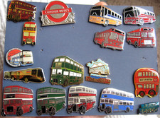 BUSES COACHES BUS X17 EMBLEMAS VINTAGE QUALIDADE METAL, ESMALTE E ACRÍLICO comprar usado  Enviando para Brazil