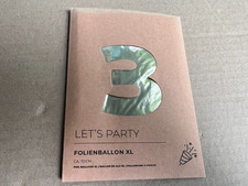 Folienballon nummer zahl gebraucht kaufen  Lotte