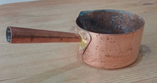 Heavy copper saucepan for sale  GAINSBOROUGH