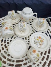 Meakin hedgerow teaset for sale  NORTHAMPTON