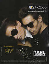 Publicité contemporaine lunet d'occasion  France