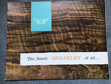 Wolseley brochure 1959 for sale  LONDON