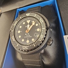 Seiko prospex black for sale  BATHGATE