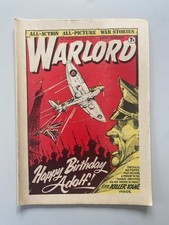 Warlord comic 123 for sale  NORWICH