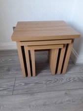 beech nest tables for sale  MILTON KEYNES