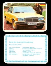 Info card mercedes for sale  EASTBOURNE