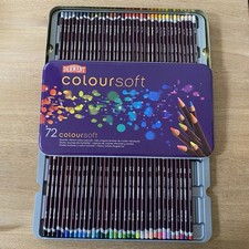 Derwent coloursoft tin for sale  LEICESTER