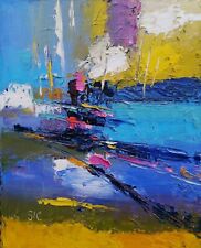 peinture abstraite couteau d'occasion peinture abstraite couteau d'occasion Savenay