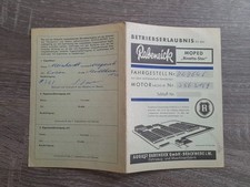 Rabeneick betriebserlaubnis mo gebraucht kaufen  Bochum