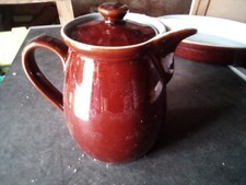 Denby brown stoneware for sale  TORQUAY