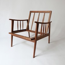 Fauteuil teck scandinave d'occasion  La Rochelle