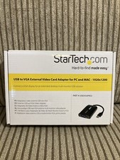 Usado, Placa de vídeo externa StarTech.com USB para VGA adaptador multi monitor 1920x1200  comprar usado  Enviando para Brazil