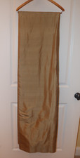 1 painel de cortina Pottery Barn forrado 100% seda ouro champanhe largura dupla 104X108 comprar usado  Enviando para Brazil