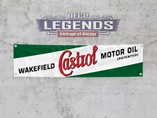 Banderole castrol bannière d'occasion  Beaugency