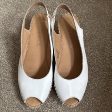 Carvela white leather for sale  WARRINGTON