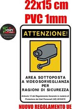 Cartello targa area usato  Roma