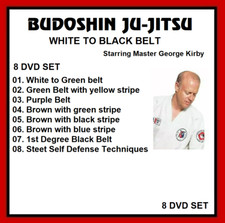 BUDOSHIN JU-JITSU Instructional Series 8 DVD Set jujitsu white to black belt segunda mano  Embacar hacia Mexico