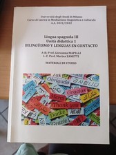 Lingua spagnola iii usato  Colturano