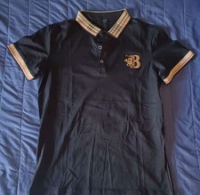 Polo burberry nera usato  Lecco