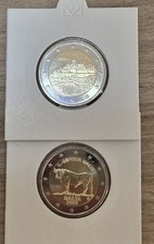 2 x 2 euro Malta 2025 Luźne monety Medina Wół na sprzedaż  Wysyłka do Poland