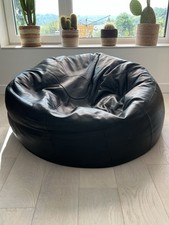 Black real leather for sale  HIGH WYCOMBE