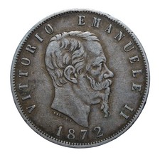 Lire 1872 tipo usato  Piacenza