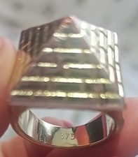 Pyramid ring gold for sale  WARRINGTON