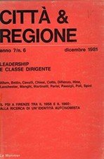 Città regione. rivista usato  Roma
