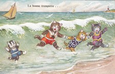 Cpsm fantaisie chats d'occasion  France