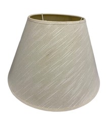 Lampshade cream fabric for sale  HEREFORD