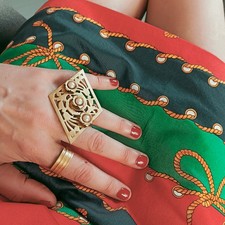 Bague upcyclée art d'occasion  Bordeaux-