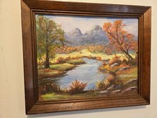 Vintage contemporary oil for sale  Deep River