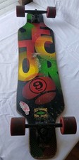 Sector 9 Mini Shaka Longboard Verde/Vermelho 40” Cruiser Board Completo comprar usado  Enviando para Brazil