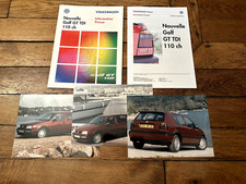 Usado, RARE 1996 - Volkswagen Golf GT TDI 110 ch dossier de presse FR - press kit comprar usado  Enviando para Brazil