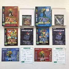 Conjunto Legend of Zelda Oracle of Seasons and Ages Nintendo Gameboy Color Japão comprar usado  Enviando para Brazil