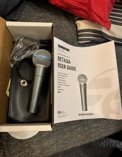 Shure beta 58a for sale  BARKING