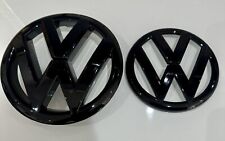 Conjunto completo de emblemas de substituição Volkswagen Golf MK6 (2008-2013) preto brilhante  comprar usado  Enviando para Brazil