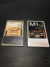 Usado, Conjunto de cartões de memória Korg: ORGAN: MSC-09/RPC-09 para o Korg M3R comprar usado  Enviando para Brazil
